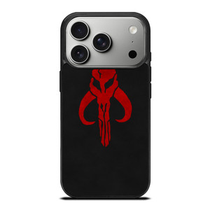 MANDALORIAN RED SKULL LOGO iPhone 17 Pro Case Cover