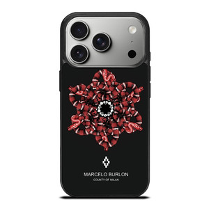 MARCELO BURLON SNAKE iPhone 17 Pro Case Cover MARCELO BURLON SNAKE iPhone 17 Pro Case Cover