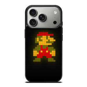 MARIO BROS 8 BIT iPhone 17 Pro Case Cover