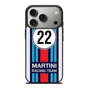 MARTINI RACING TEAM 22 iPhone 17 Pro Case Cover MARTINI RACING TEAM 22 iPhone 17 Pro Case Cover