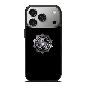 MARVEL AGENTS OF SHIELD METAL LOGO iPhone 17 Pro Case Cover MARVEL AGENTS OF SHIELD METAL LOGO iPhone 17 Pro Case Cover