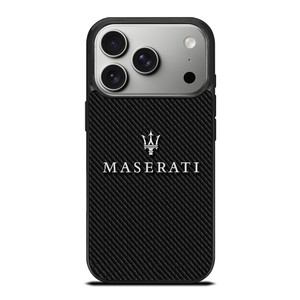 MASERATI LOGO CARBON iPhone 17 Pro Case Cover MASERATI LOGO CARBON iPhone 17 Pro Case Cover