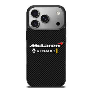 MCLAREN RENAULT LOGO iPhone 17 Pro Case Cover MCLAREN RENAULT LOGO iPhone 17 Pro Case Cover