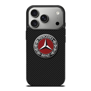 MERCEDES BENZ CLASSIC LOGO CARBON iPhone 17 Pro Case Cover MERCEDES BENZ CLASSIC LOGO CARBON iPhone 17 Pro Case Cover