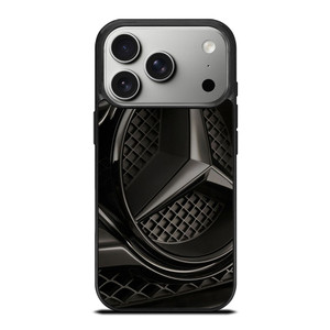 MERCEDES BENZ LOGO BLACK EMBLEM iPhone 17 Pro Case Cover