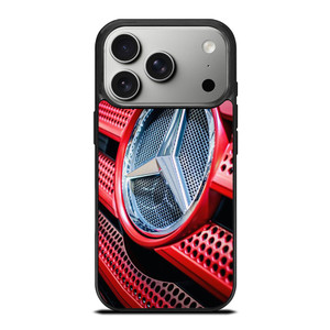 MERCEDES BENZ LOGO EMBLEM RED iPhone 17 Pro Case Cover MERCEDES BENZ LOGO EMBLEM RED iPhone 17 Pro Case Cover