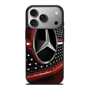 MERCEDES BENZ LOGO RED EMBLEM iPhone 17 Pro Case Cover MERCEDES BENZ LOGO RED EMBLEM iPhone 17 Pro Case Cover