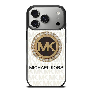 MICHAEL KORS MK LOGO DIAMOND iPhone 17 Pro Case Cover MICHAEL KORS MK LOGO DIAMOND iPhone 17 Pro Case Cover