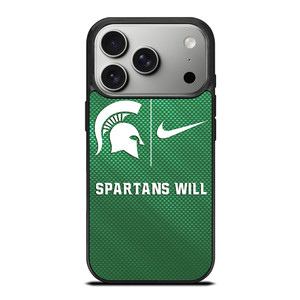 MICHIGAN STATE SPARTANS NIKE iPhone 17 Pro Case Cover MICHIGAN STATE SPARTANS NIKE iPhone 17 Pro Case Cover