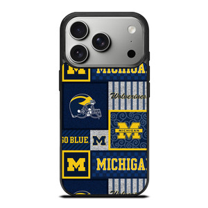 MICHIGAN WOLVERINES COLLAGE iPhone 17 Pro Case Cover MICHIGAN WOLVERINES COLLAGE iPhone 17 Pro Case Cover