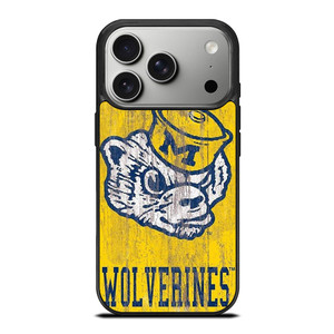 MICHIGAN WOLVERINES FOOTBALL UNIVERSITY ICON iPhone 17 Pro Case Cover MICHIGAN WOLVERINES FOOTBALL UNIVERSITY ICON iPhone 17 Pro Case Cover