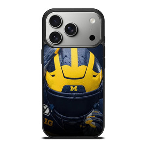 MICHIGAN WOLVERINES LOGO FOOTBALL HELMET iPhone 17 Pro Case Cover MICHIGAN WOLVERINES LOGO FOOTBALL HELMET iPhone 17 Pro Case Cover