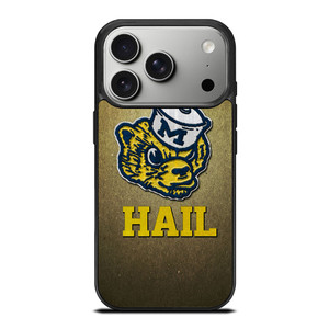 MICHIGAN WOLVERINES MASCOT iPhone 17 Pro Case Cover MICHIGAN WOLVERINES MASCOT iPhone 17 Pro Case Cover