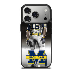 MICHIGAN WOLVERINES iPhone 17 Pro Case Cover MICHIGAN WOLVERINES iPhone 17 Pro Case Cover