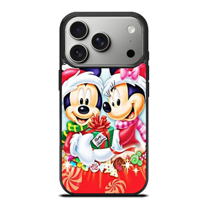 MICKEY MINNIE MOUSE DISNEY CHRISTMAS iPhone 17 Pro Case Cover MICKEY MINNIE MOUSE DISNEY CHRISTMAS iPhone 17 Pro Case Cover