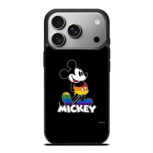 MICKEY MOUSE CARTOON BLACK DISNEY iPhone 17 Pro Case Cover MICKEY MOUSE CARTOON BLACK DISNEY iPhone 17 Pro Case Cover