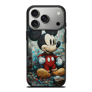 MICKEY MOUSE DISNEY MOZAIC iPhone 17 Pro Case Cover MICKEY MOUSE DISNEY MOZAIC iPhone 17 Pro Case Cover