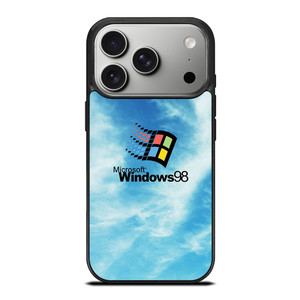 MICROSOFT WINDOWS 98 RETRO LOGO iPhone 17 Pro Case Cover MICROSOFT WINDOWS 98 RETRO LOGO iPhone 17 Pro Case Cover