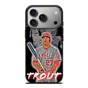 MIKE TROUT BASEBALL iPhone 17 Pro Case Cover MIKE TROUT BASEBALL iPhone 17 Pro Case Cover