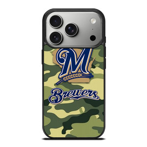MILWAUKEE BREWERS CAMO LOGO iPhone 17 Pro Case Cover
