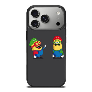 MINIONS MARIO AND LUIGI iPhone 17 Pro Case Cover MINIONS MARIO AND LUIGI iPhone 17 Pro Case Cover