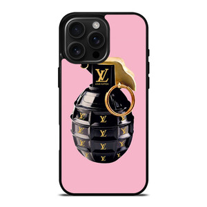 LOUIS VUITTON LV LOGO GRENADE iPhone 16 Pro Max Case Cover LOUIS VUITTON LV LOGO GRENADE iPhone 16 Pro Max Case Cover