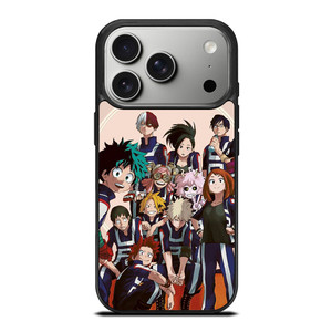 MY HERO ACADEMIA ANIME CHARACTER iPhone 17 Pro Case Cover MY HERO ACADEMIA ANIME CHARACTER iPhone 17 Pro Case Cover