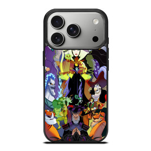 NEW DISNEY VILLAINS CARTOON iPhone 17 Pro Case Cover NEW DISNEY VILLAINS CARTOON iPhone 17 Pro Case Cover
