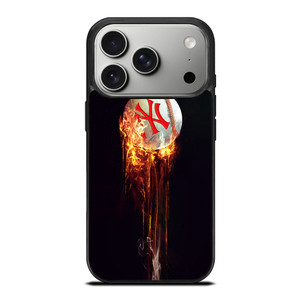 NEW YORK YANKEES FIRE BALL iPhone 17 Pro Case Cover NEW YORK YANKEES FIRE BALL iPhone 17 Pro Case Cover