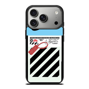 NIKE AIR JORDAN OFF WHITE BLUE WHITE iPhone 17 Pro Case Cover