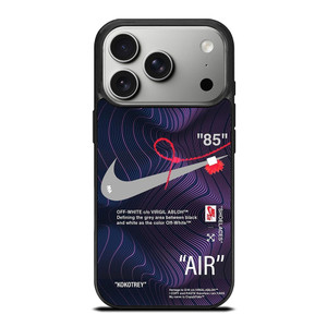 NIKE AIR JORDAN OFF WHITE PURPLE iPhone 17 Pro Case Cover