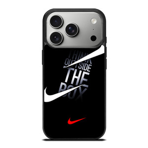 NIKE THINK OUTSIDE THE BOX iPhone 17 Pro Case Cover NIKE THINK OUTSIDE THE BOX iPhone 17 Pro Case Cover