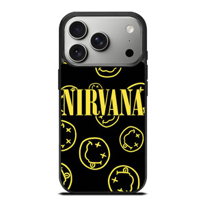NIRVANA SMILEY COLLAGE iPhone 17 Pro Case Cover NIRVANA SMILEY COLLAGE iPhone 17 Pro Case Cover