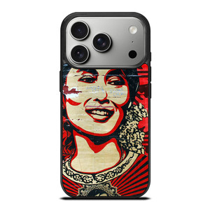 OBEY AUNG SAN SUU KYI iPhone 17 Pro Case Cover OBEY AUNG SAN SUU KYI iPhone 17 Pro Case Cover