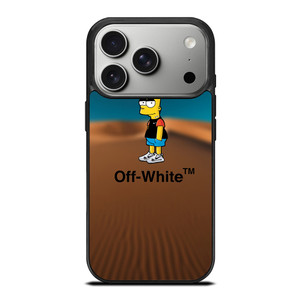 OFF WHITE BART SIMPSONS iPhone 17 Pro Case Cover OFF WHITE BART SIMPSONS iPhone 17 Pro Case Cover