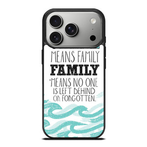 OHANA FAMILY QUOTES STITCH LILLO iPhone 17 Pro Case Cover
