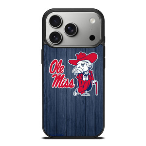 OLE MISS WOODEN LOGO iPhone 17 Pro Case Cover OLE MISS WOODEN LOGO iPhone 17 Pro Case Cover