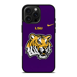 LSU TIGERS NIKE iPhone 16 Pro Max Case Cover LSU TIGERS NIKE iPhone 16 Pro Max Case Cover