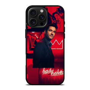 LUCIFER MOVIES BAD HABITS iPhone 16 Pro Max Case Cover LUCIFER MOVIES BAD HABITS iPhone 16 Pro Max Case Cover