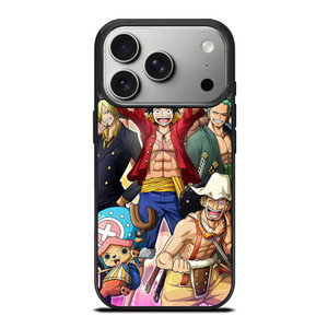 ONE PIECE CHARACTER STRAW HATS iPhone 17 Pro Case Cover ONE PIECE CHARACTER STRAW HATS iPhone 17 Pro Case Cover