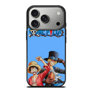 ONE PIECE LUFFY AND SABO iPhone 17 Pro Case Cover ONE PIECE LUFFY AND SABO iPhone 17 Pro Case Cover