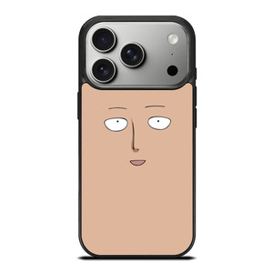 ONE PUNCH MAN SAITAMA FUNNY FACE iPhone 17 Pro Case Cover ONE PUNCH MAN SAITAMA FUNNY FACE iPhone 17 Pro Case Cover