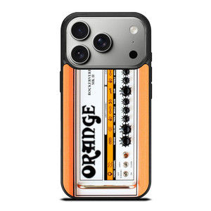 ORANGE GUITAR BASS AMP HEAD iPhone 17 Pro Case Cover ORANGE GUITAR BASS AMP HEAD iPhone 17 Pro Case Cover
