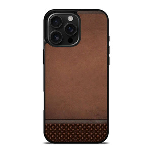 LV LOUIS VUITTON LOGO BROWN LEATHER BAG iPhone 16 Pro Max Case Cover LV LOUIS VUITTON LOGO BROWN LEATHER BAG iPhone 16 Pro Max Case Cover
