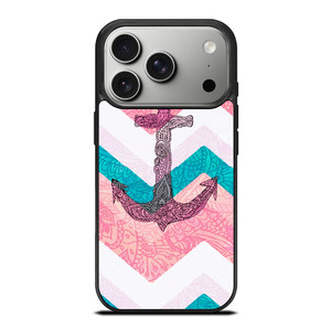 PAISLEY TRIBAL NAUTICAL ANCHOR iPhone 17 Pro Case Cover PAISLEY TRIBAL NAUTICAL ANCHOR iPhone 17 Pro Case Cover