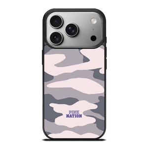 PINK NATION VICTORIA'S SECRET LOGO CAMO iPhone 17 Pro Case Cover