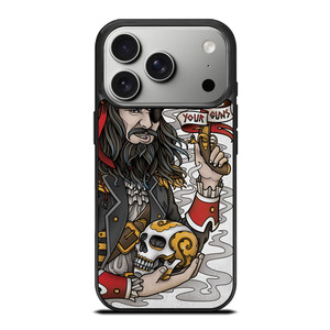 PIRATE STICK TO YOUR GUNS TATTOO iPhone 17 Pro Case Cover PIRATE STICK TO YOUR GUNS TATTOO iPhone 17 Pro Case Cover