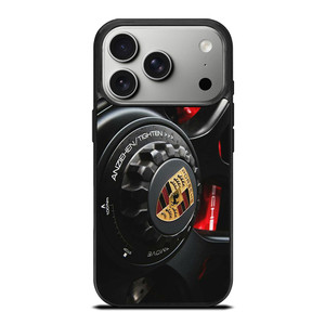 PORSCHE LOGO CAR ON RIM iPhone 17 Pro Case Cover PORSCHE LOGO CAR ON RIM iPhone 17 Pro Case Cover