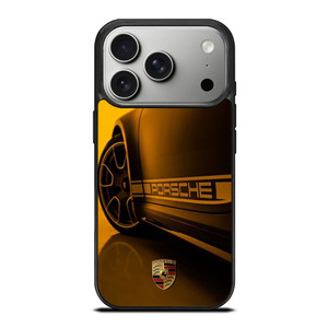 PORSCHE LOGO CAR YELOOW iPhone 17 Pro Case Cover PORSCHE LOGO CAR YELOOW iPhone 17 Pro Case Cover