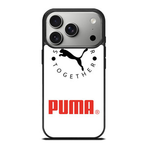 PUMA STRONGER TOGETHER iPhone 17 Pro Case Cover PUMA STRONGER TOGETHER iPhone 17 Pro Case Cover